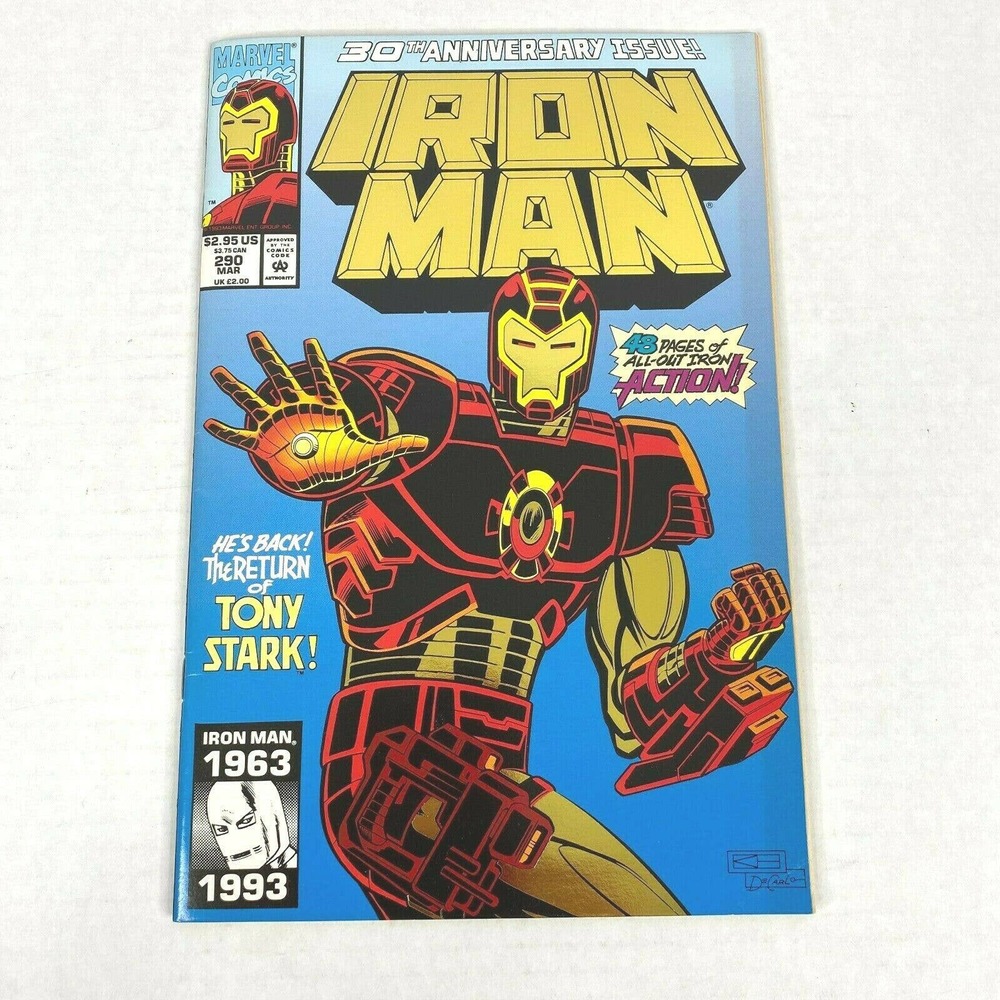 Iron Man 30th Anniversary Issue‎ #290 Comics Marvel